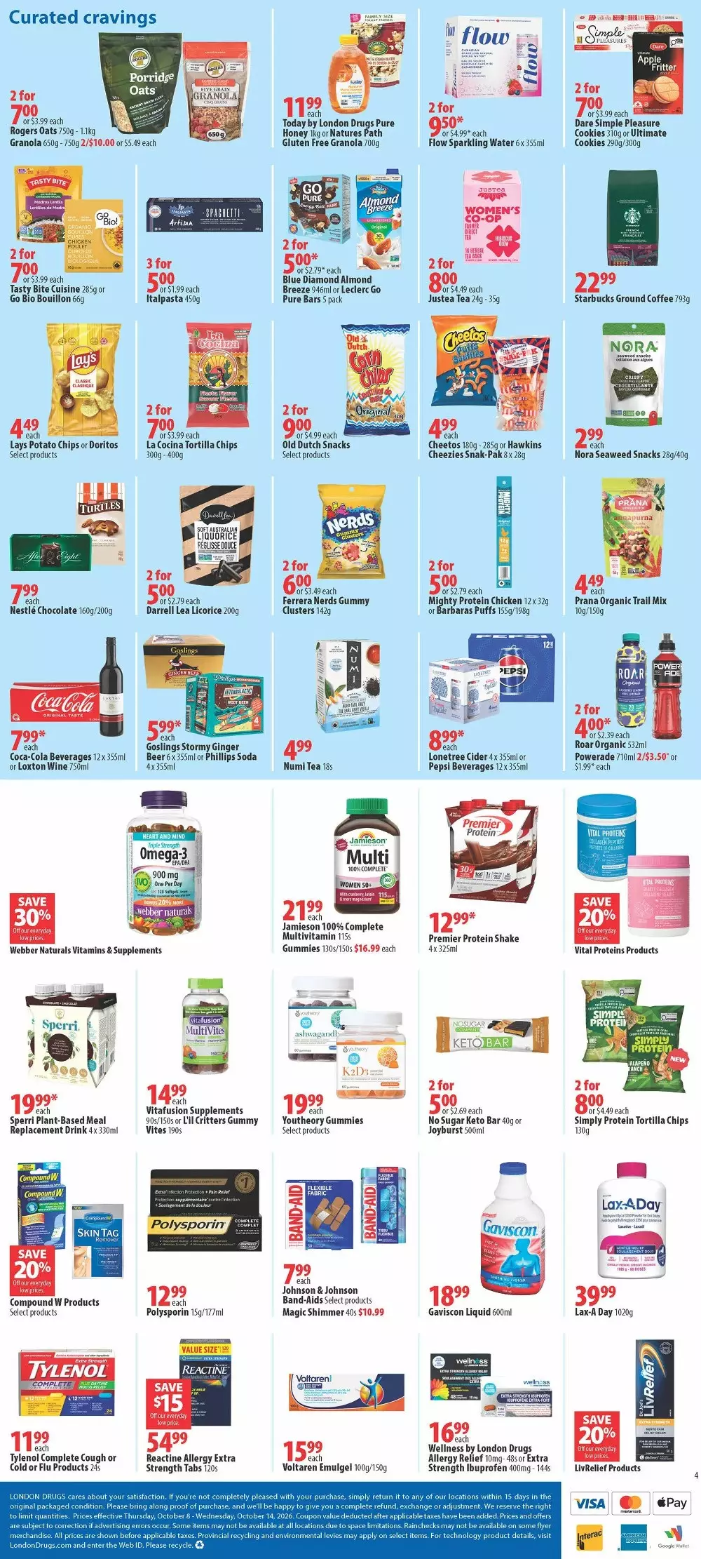 london drugs flyer october 8 14 4