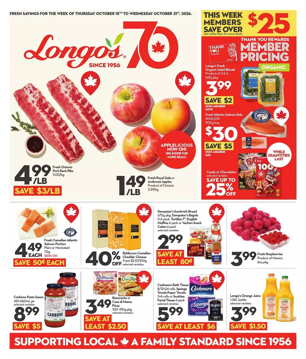 Longo's Flyer October 22 - October 28, 2026 1 longo's flyer week 42