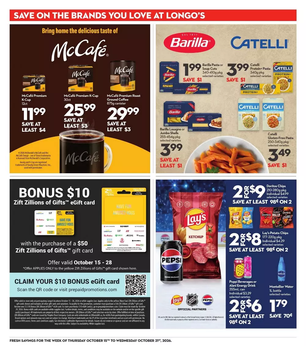 longos flyer october 15 21 20