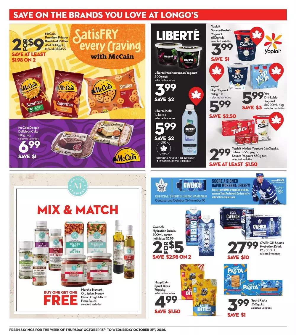 longos flyer october 15 21 21