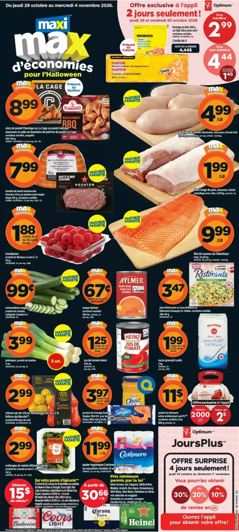 maxi circulaire semaine 44, maxi flyer week 44