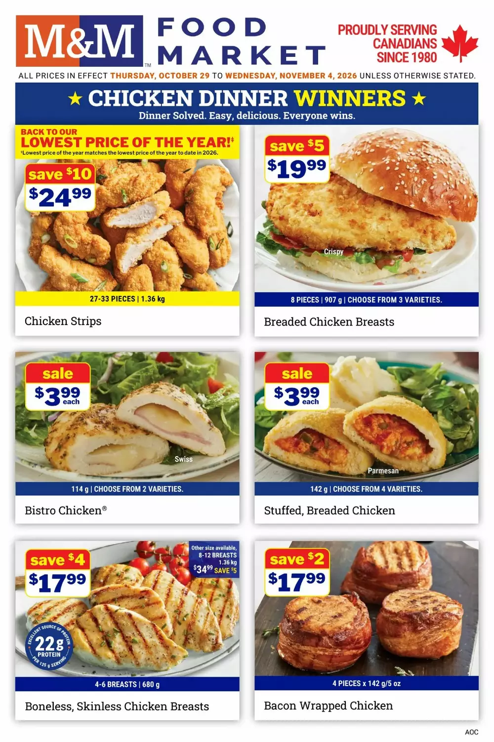 M&M Food Market Flyer October 29 - November 4, 2026 1 mm food market flyer week 44
