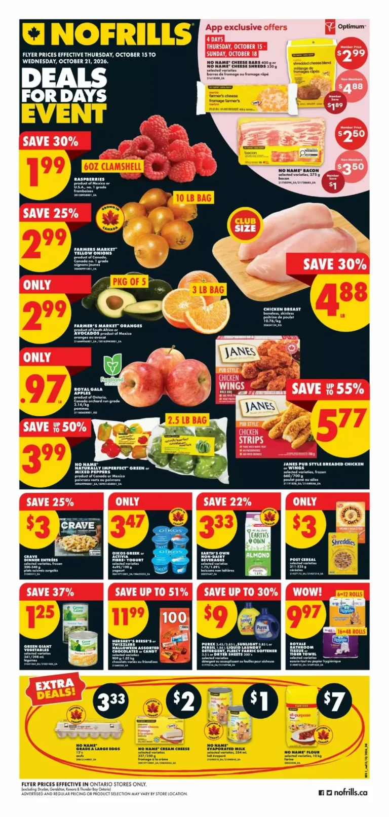 no frills flyer on week 42