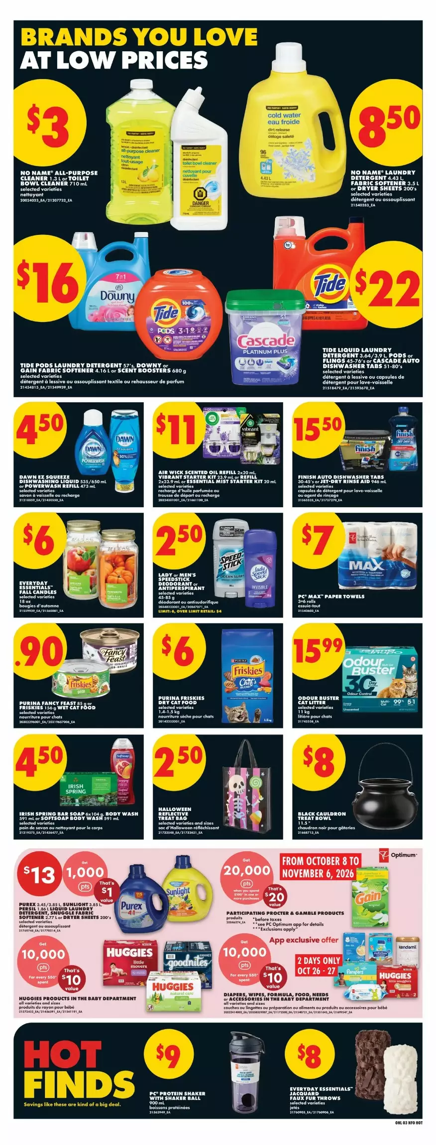 no frills flyer on october 22 28 10 300