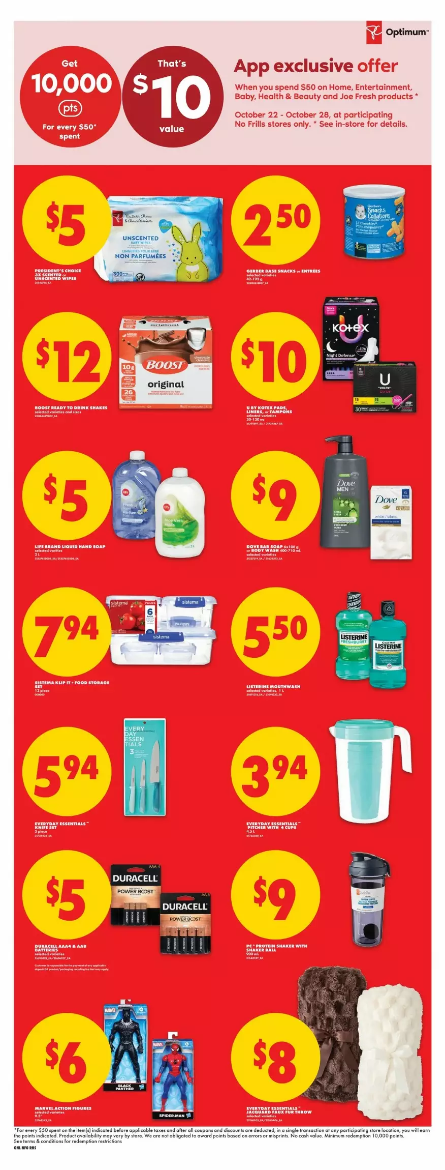 no frills flyer on october 22 28 5 728