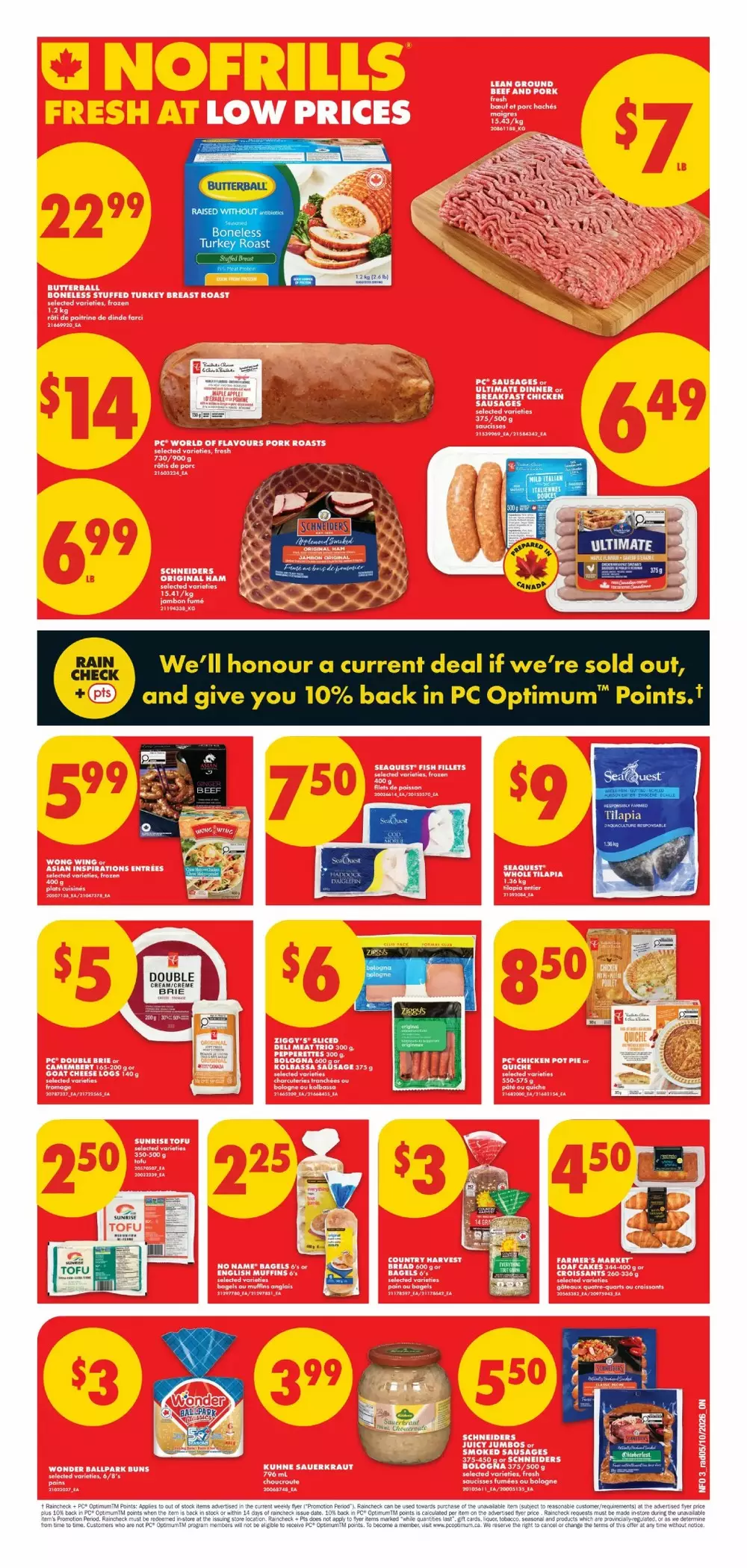 no frills flyer on october 8 14 3 474