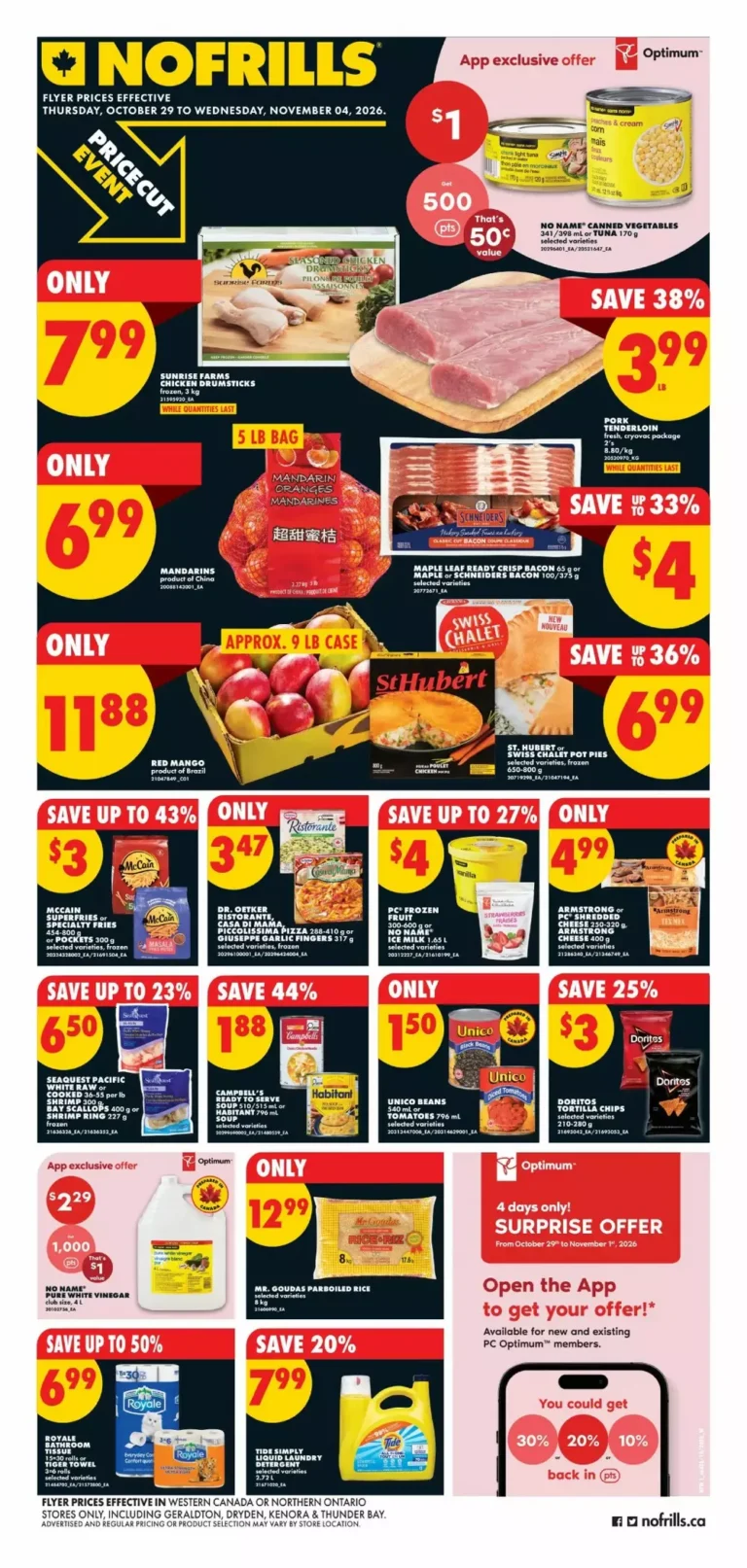 no frills flyer west week 44, 2026