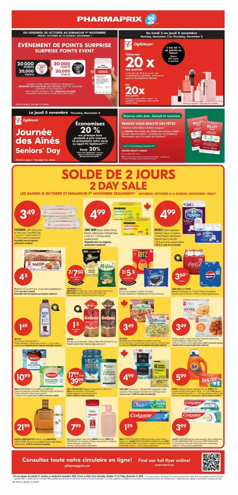 pharmaprix flyer week 44