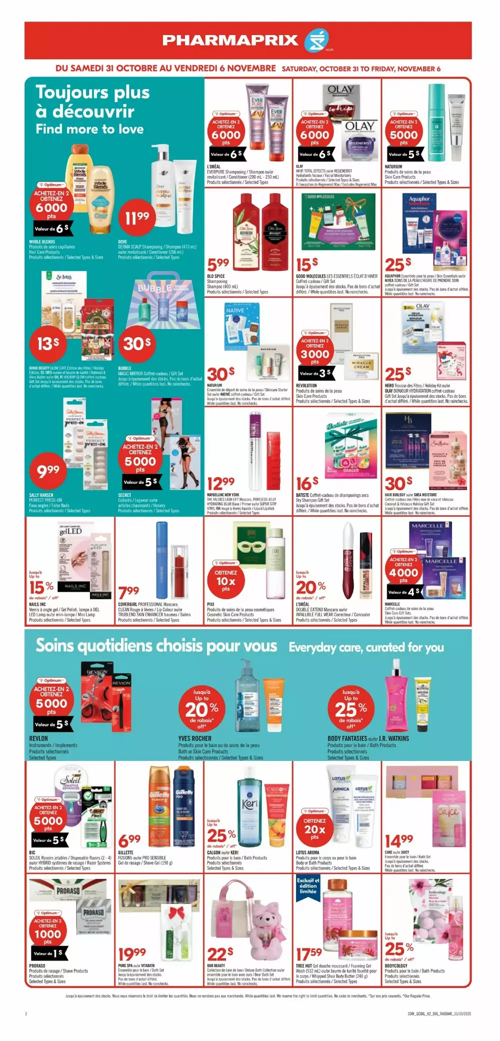 pharmaprix flyer october 31 november 5 21 335