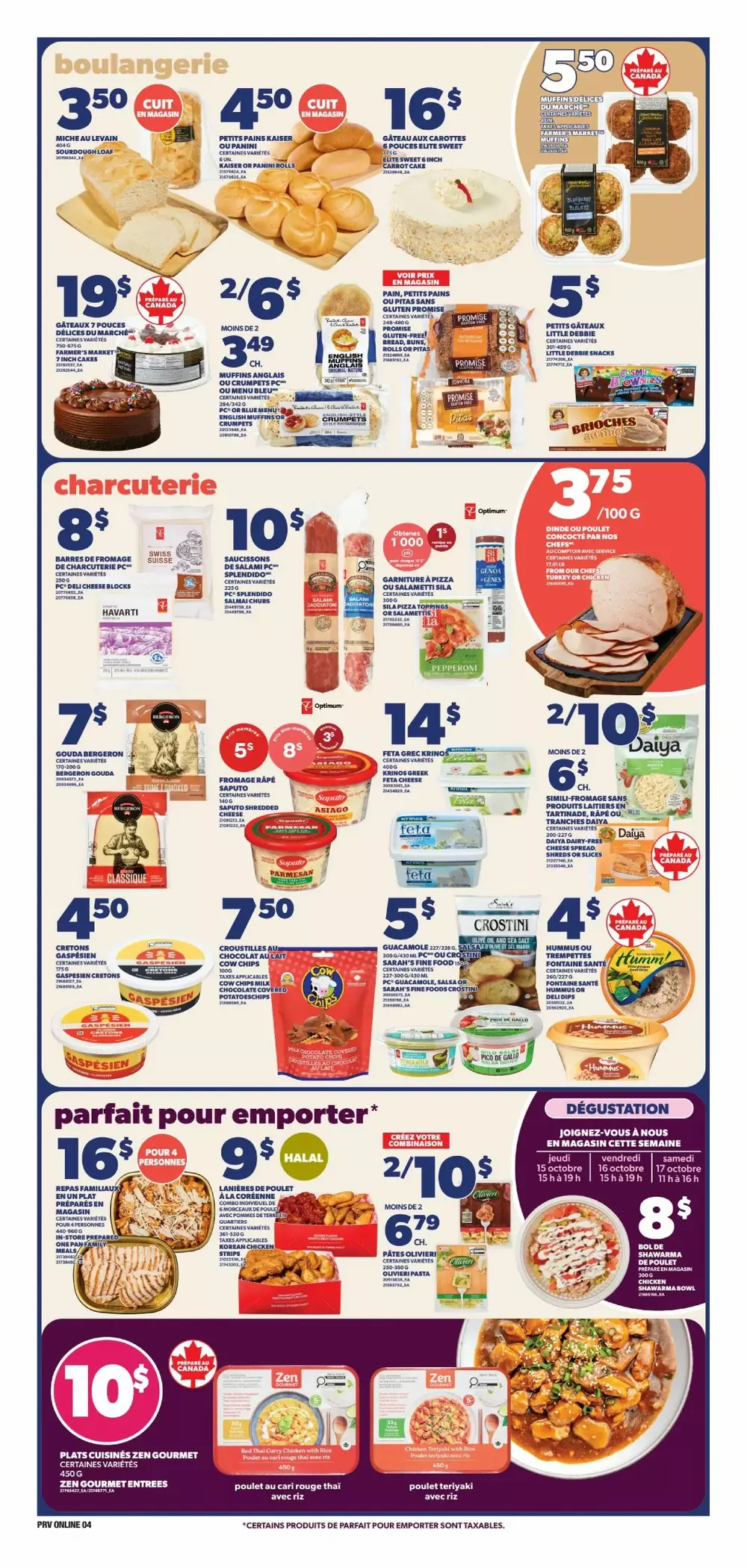 provigo flyer october 15 21 4 449