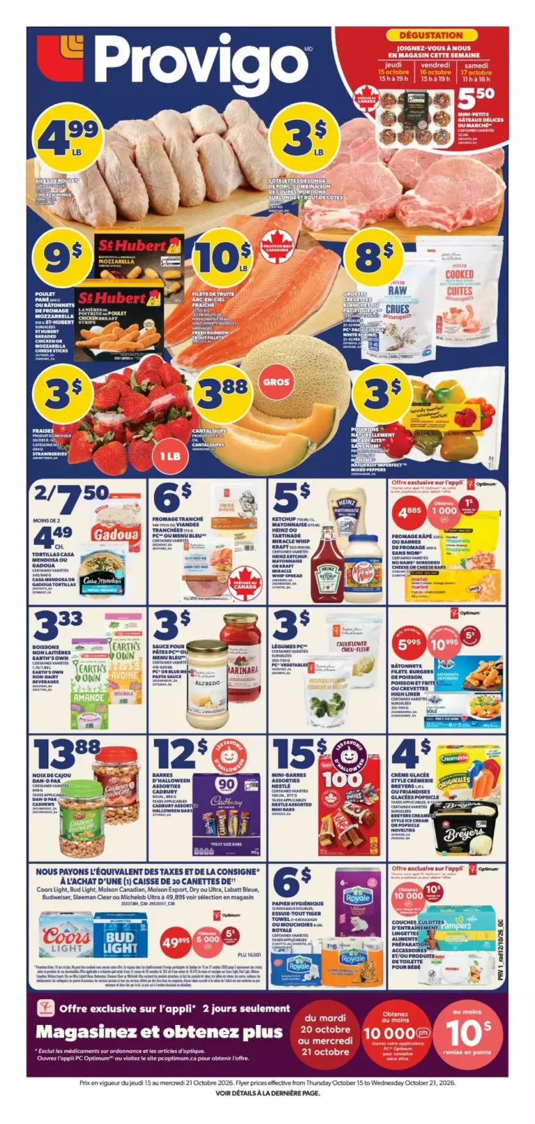 provigo flyer week 43, provigo circulaire semaine 43