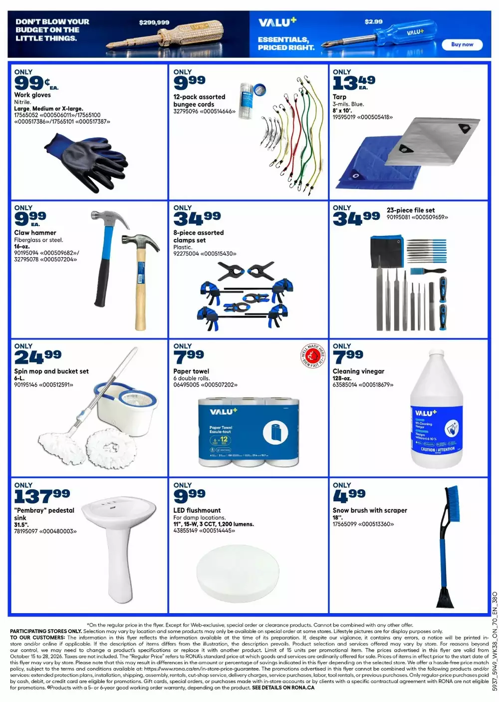 rona flyer october 15 21 5