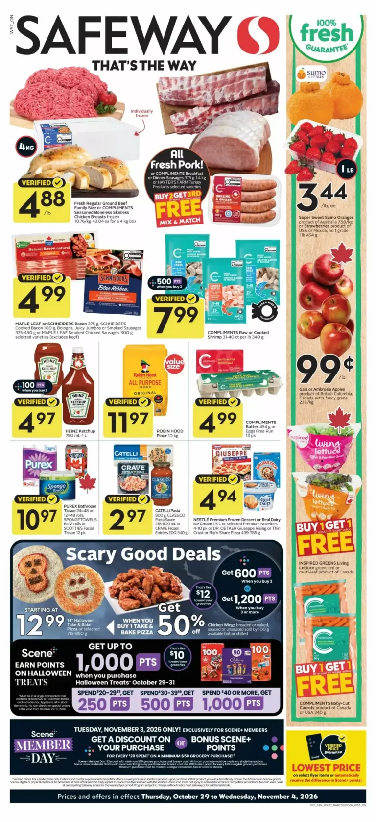 safeway flyer bc week 44, 2026