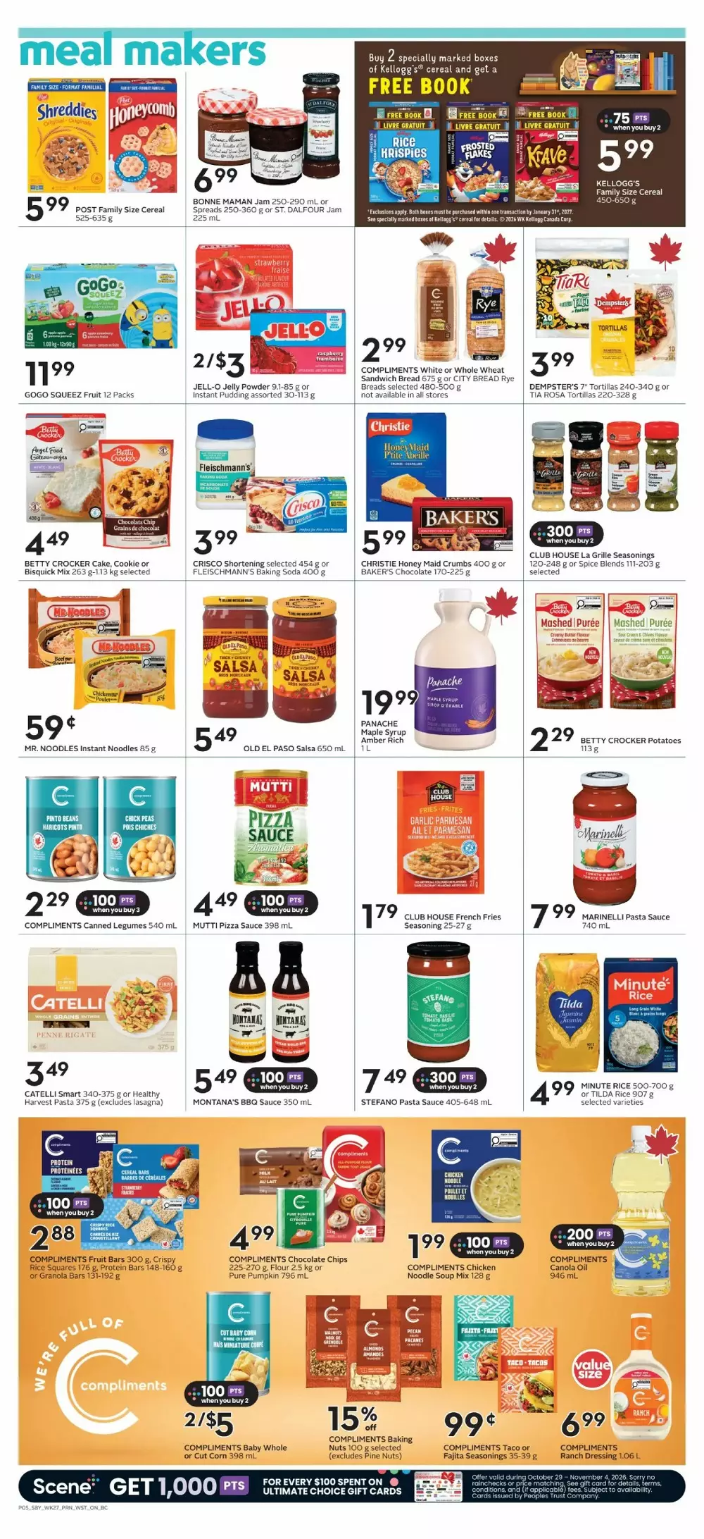 safeway flyer bc october 29 november 4 9 825