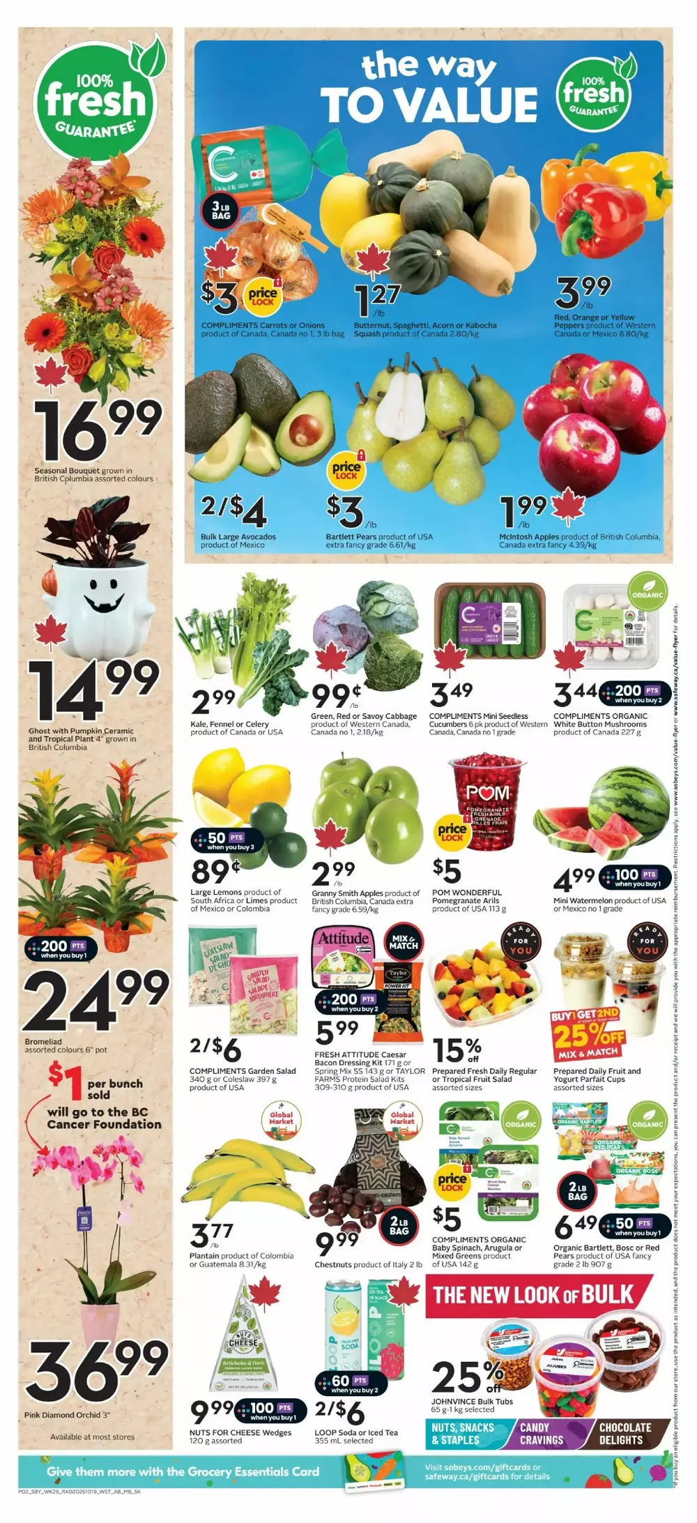 safeway sobeys flyer west october 22 28 3