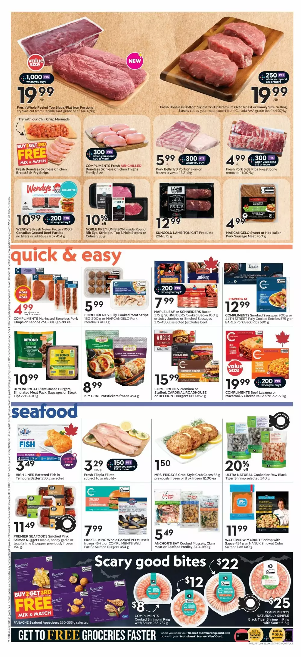 safeway sobeys flyer west october 22 28 4