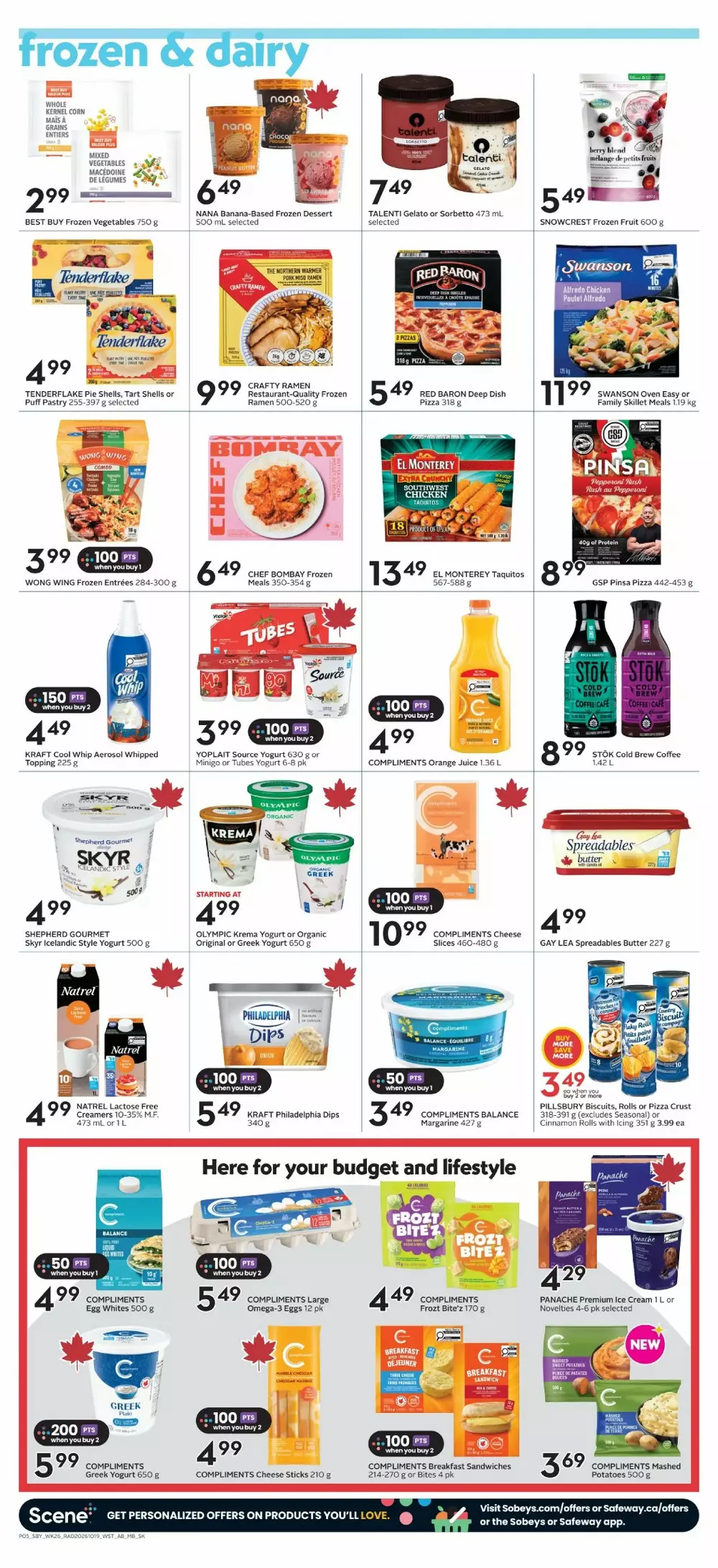 safeway sobeys flyer west october 22 28 6