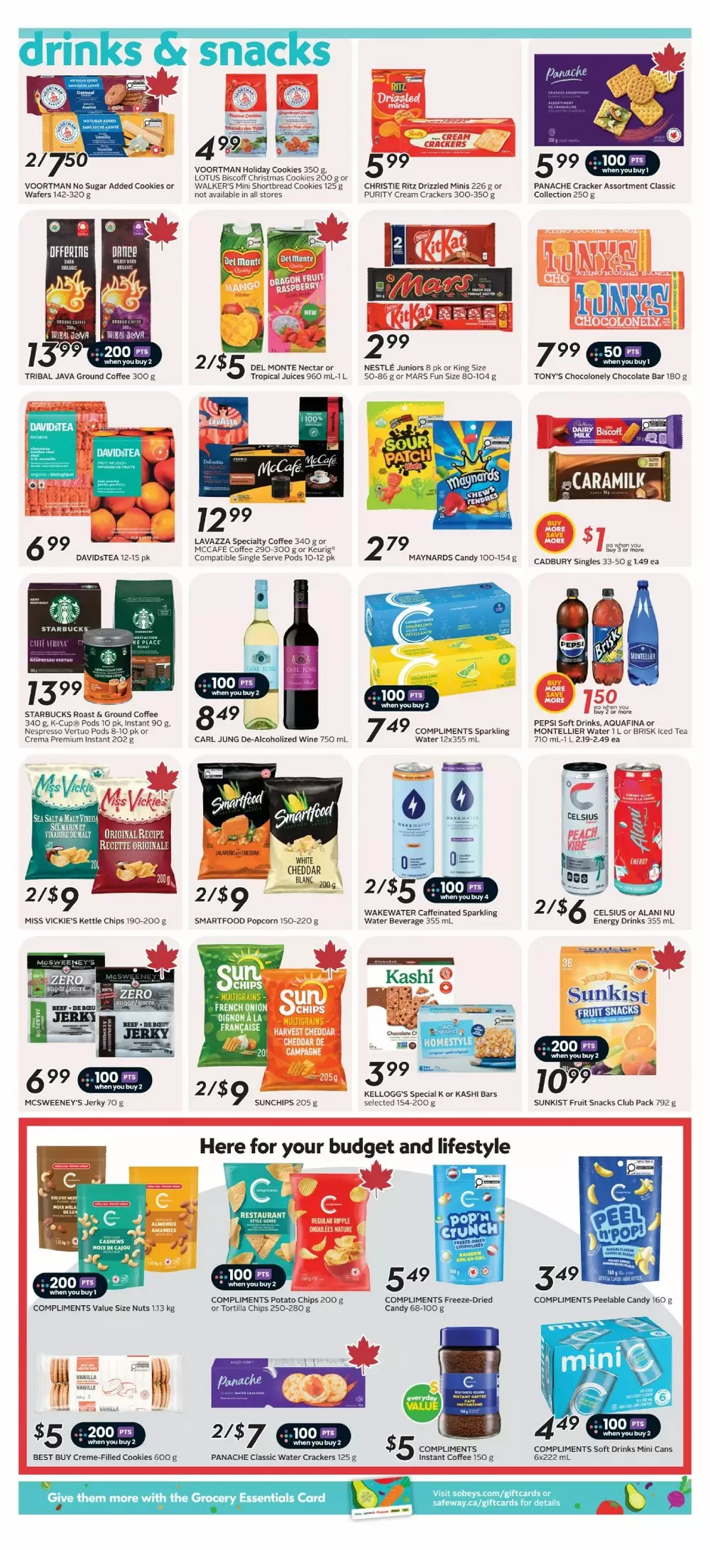 safeway sobeys flyer west october 22 28 7