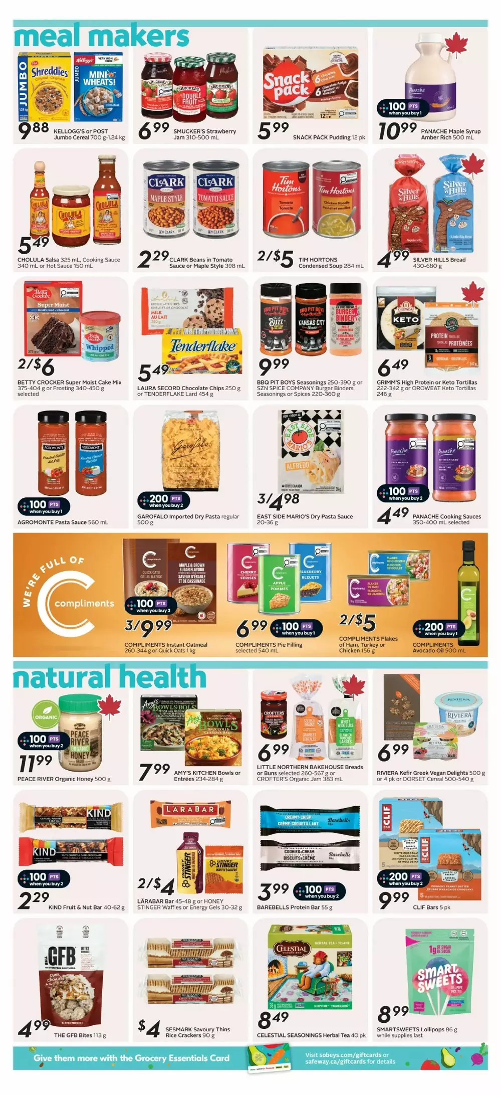 safeway sobeys flyer west october 22 28 8