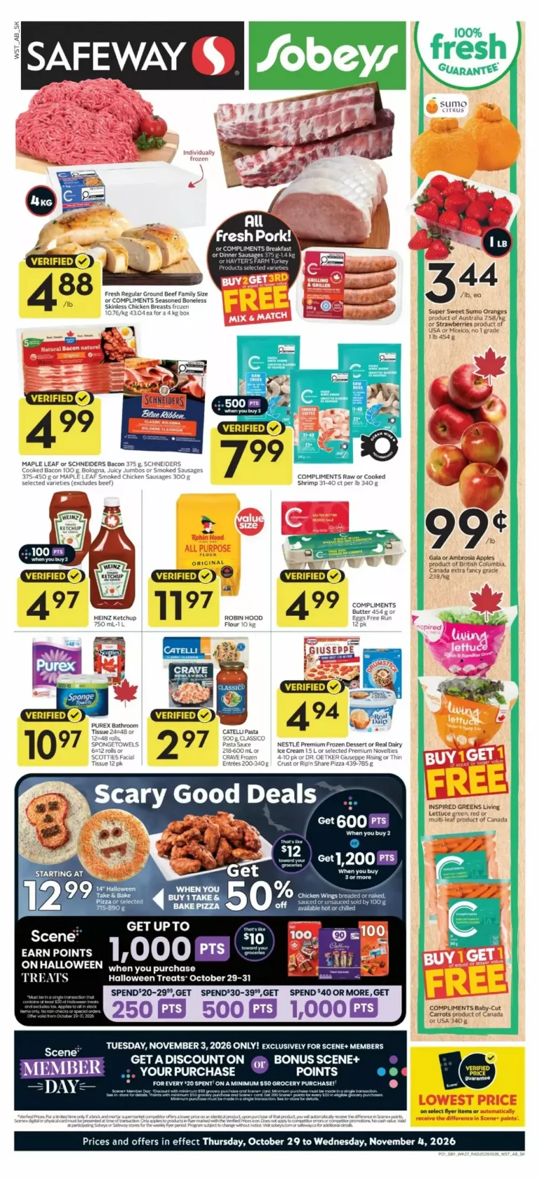 safeway flyer west week 44, 2026