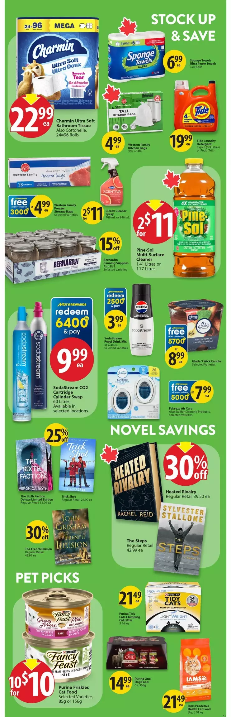 save on foods flyer october 15 21 29