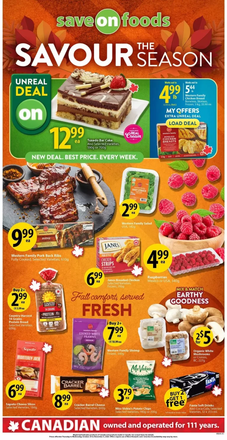 save on foods flyer week 44