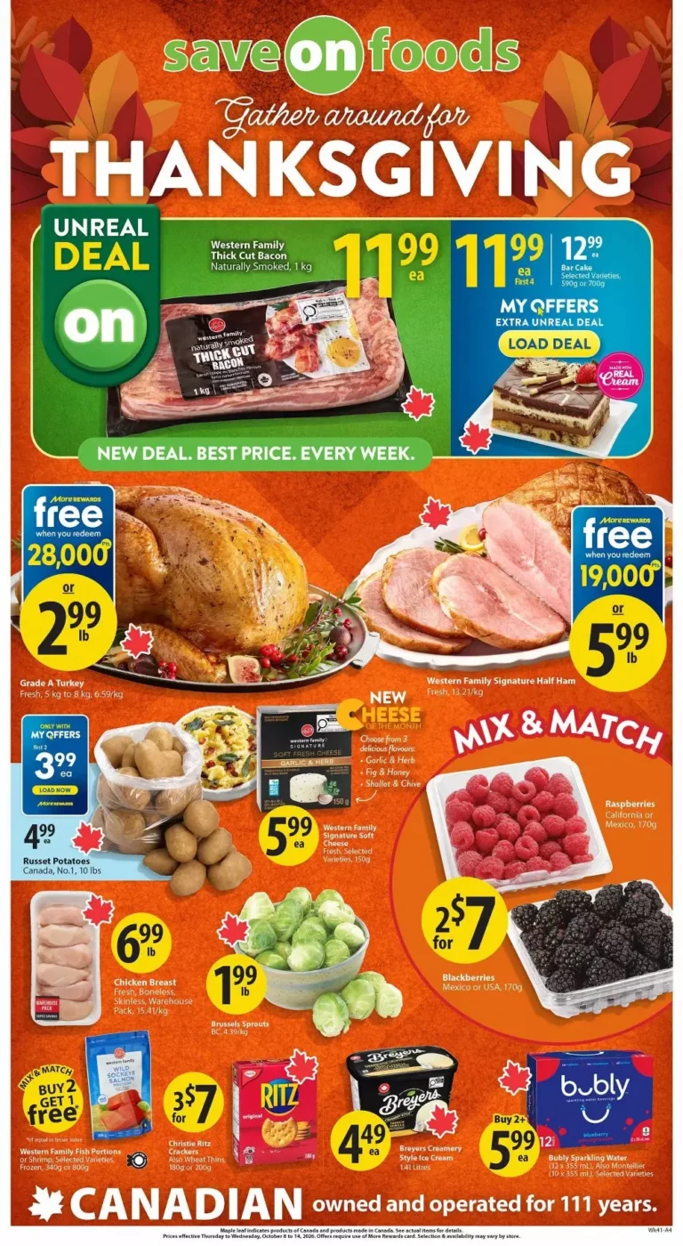 save on foods flyer week 41
