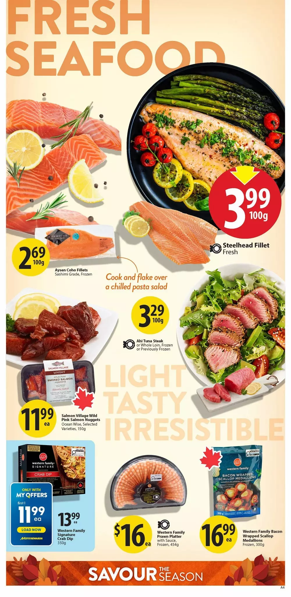 save on foods flyer october 8 14 13