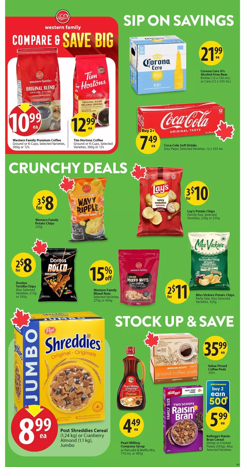 save on foods flyer october 8 14 17
