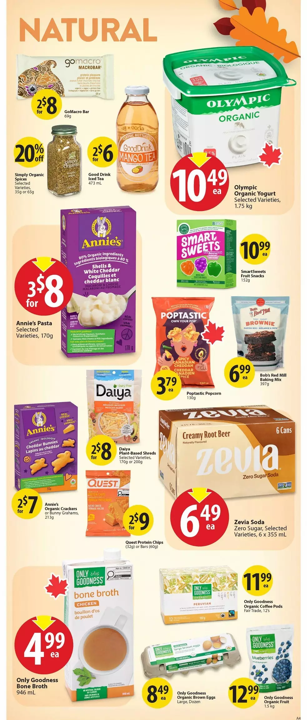 save on foods flyer october 8 14 30