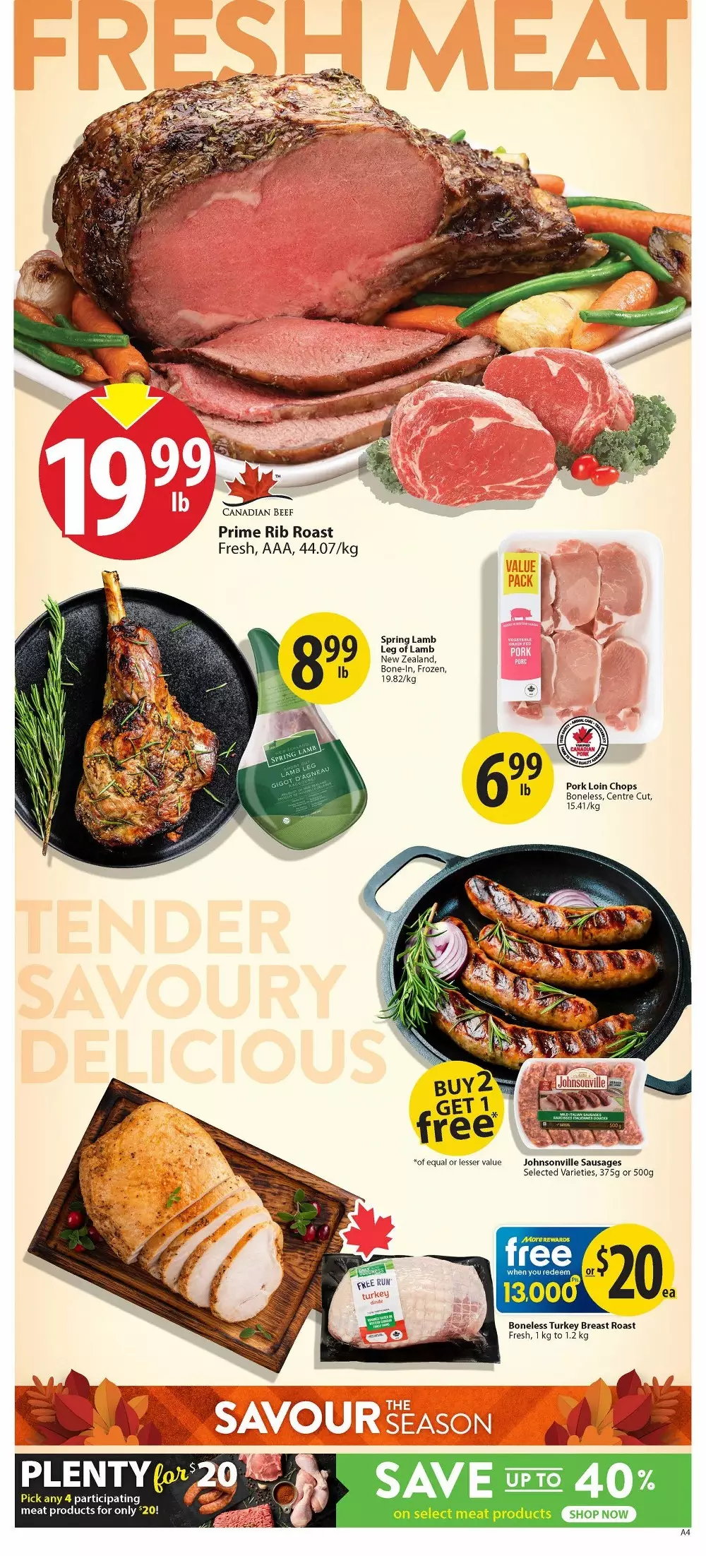 save on foods flyer october 8 14 7