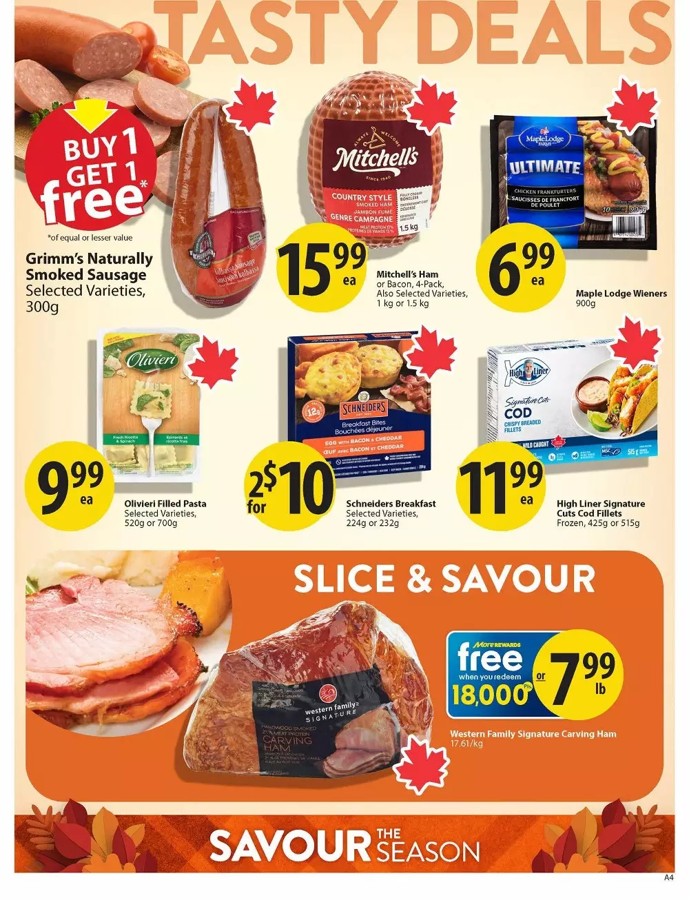 save on foods flyer october 8 14 8