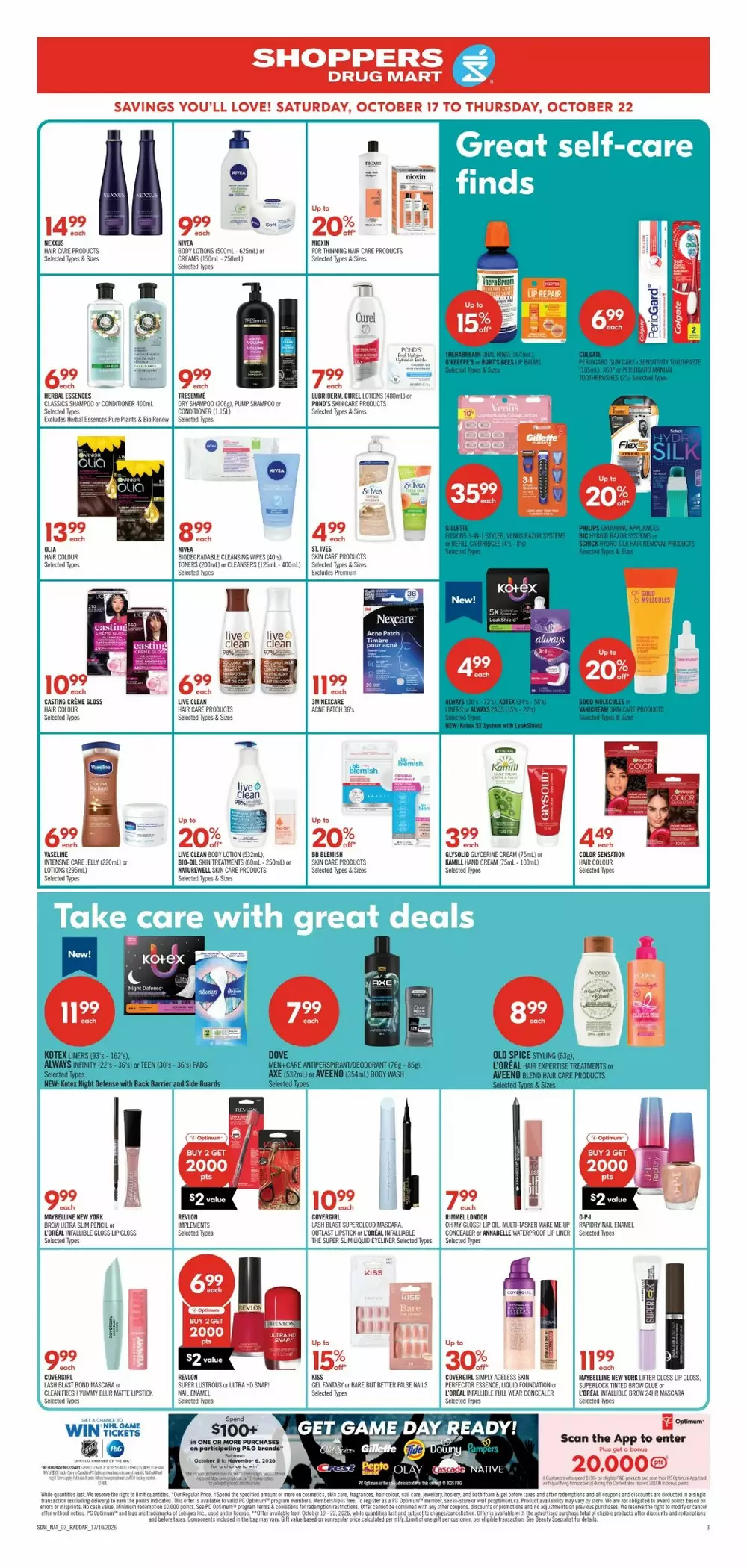 shoppers drug mart flyer october 17 22 12 374