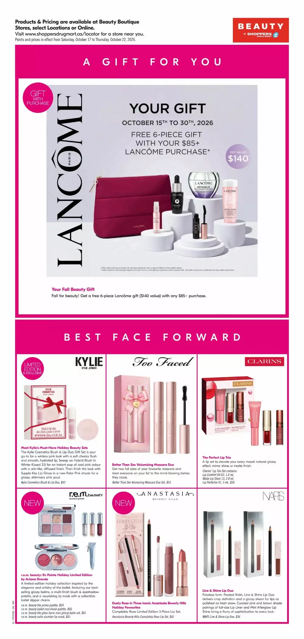 shoppers drug mart flyer october 17 22 13 202