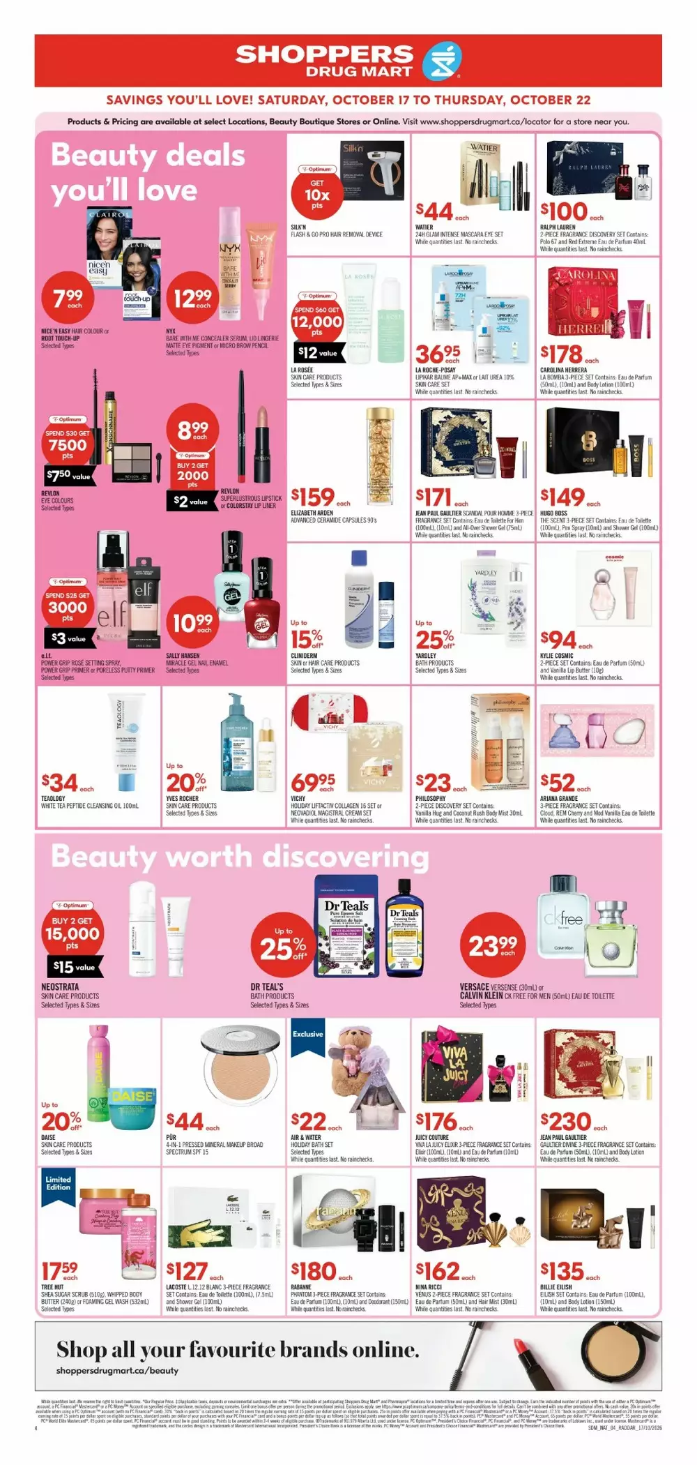 shoppers drug mart flyer october 17 22 15 478
