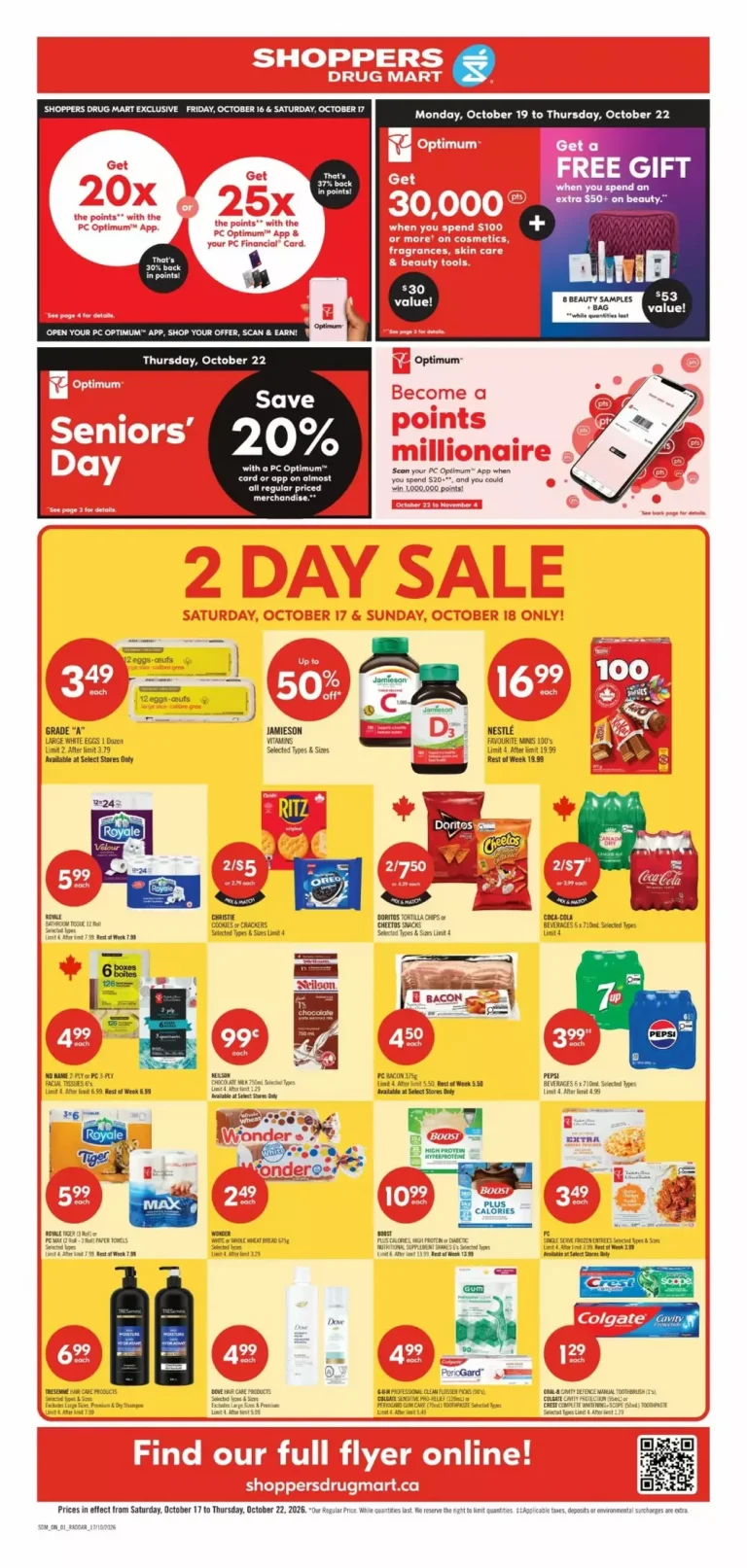 shoppers drug mart flyer week 42