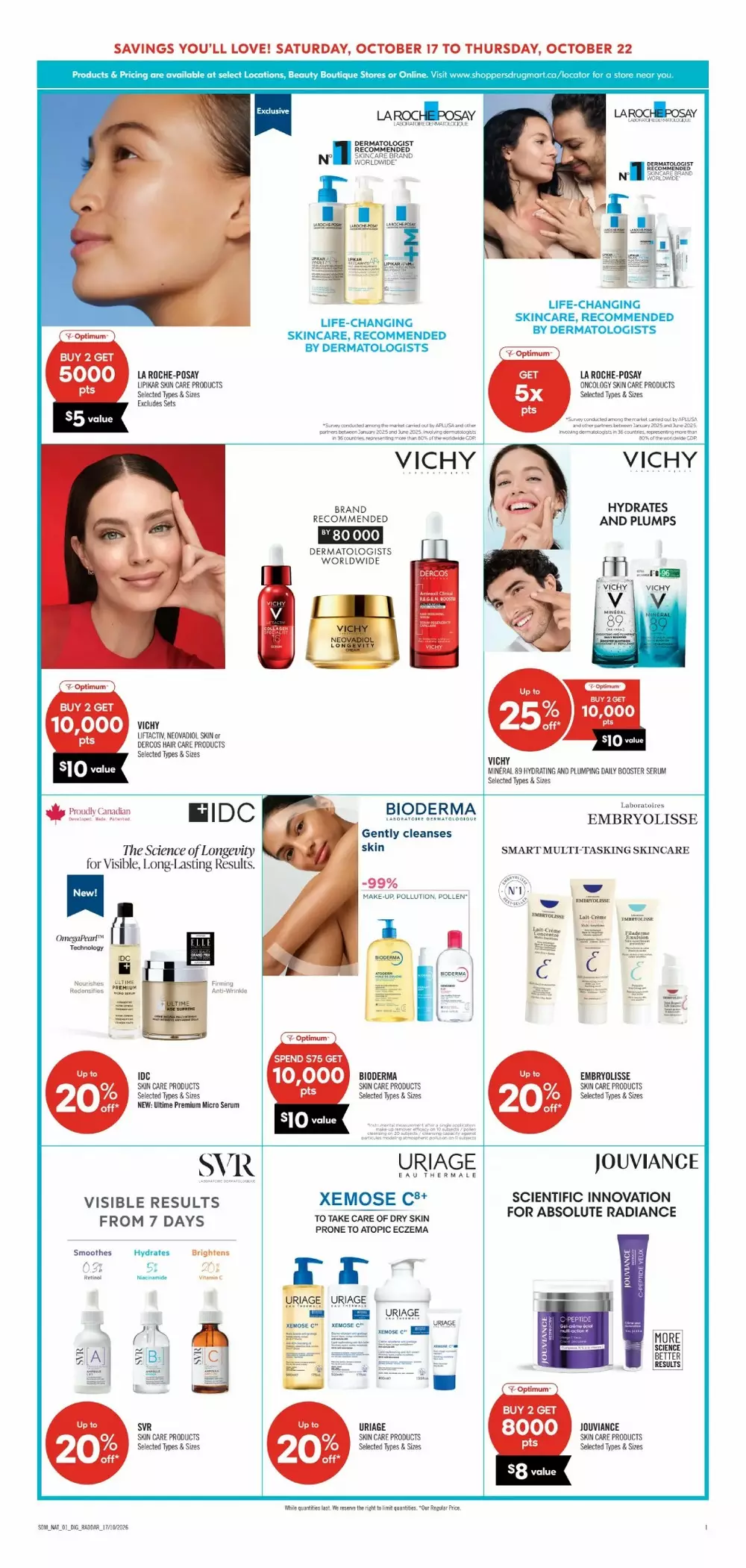 shoppers drug mart flyer october 17 22 20 284