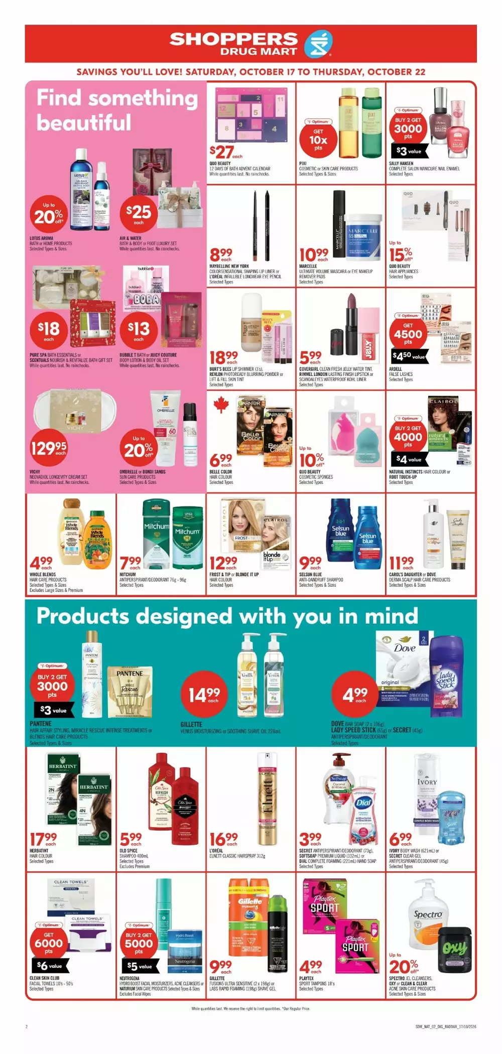 shoppers drug mart flyer october 17 22 23 793