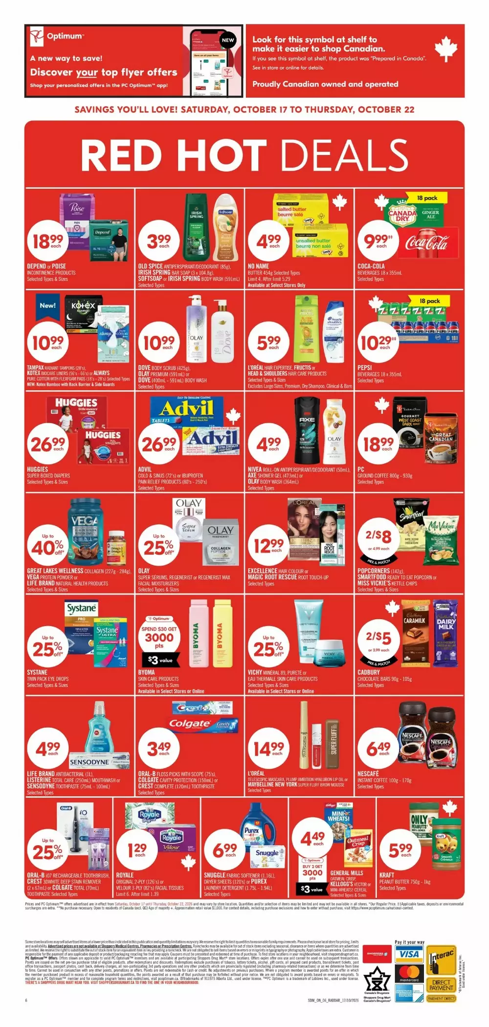 shoppers drug mart flyer october 17 22 2 623