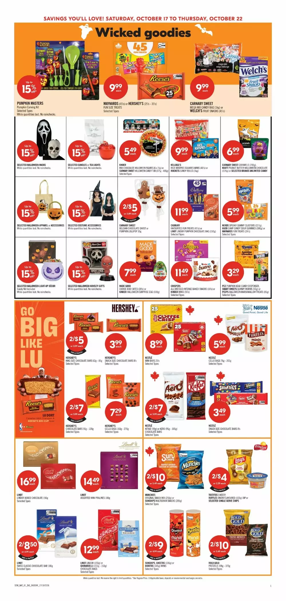 shoppers drug mart flyer october 17 22 9 513