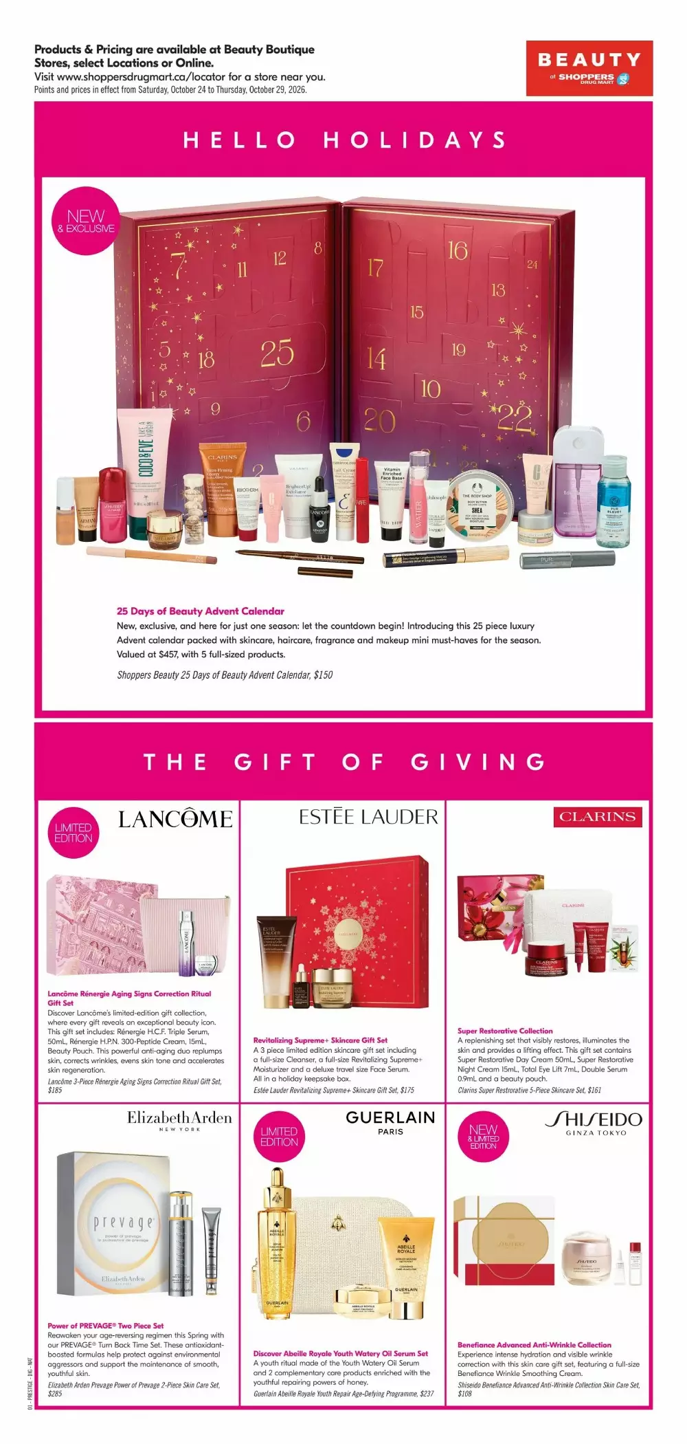 shoppers drug mart flyer october 24 29 11 162