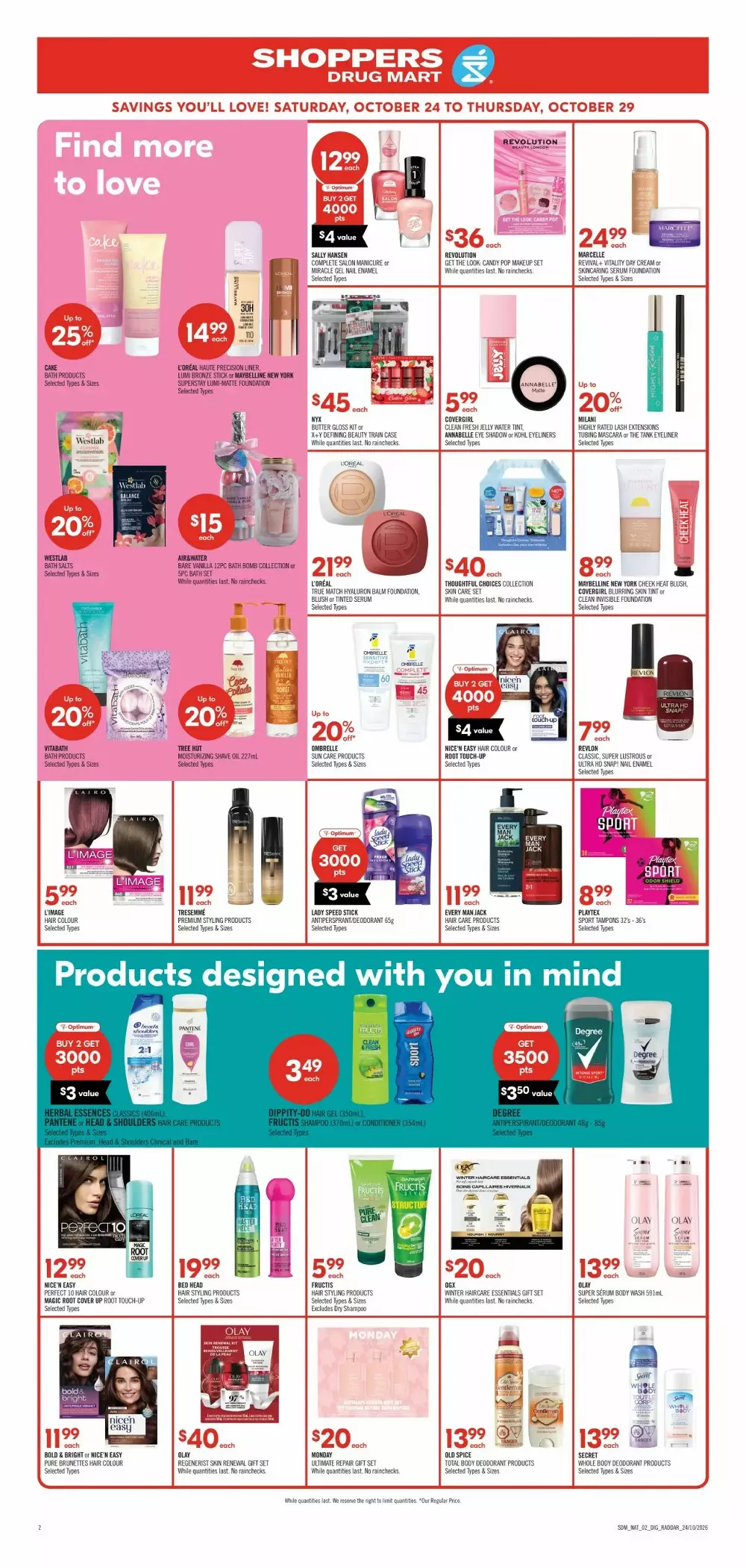 shoppers drug mart flyer october 24 29 18 769