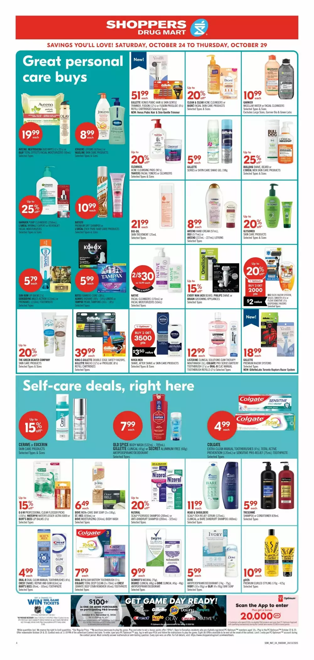 shoppers drug mart flyer october 24 29 9 712