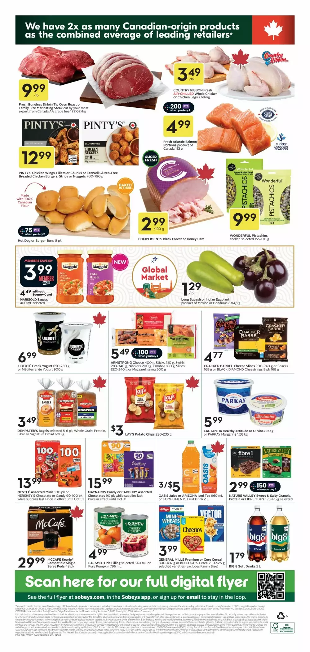 Sobeys Flyer (ATLANTIC) October 29 - November 4, 2026 2 sobeys flyer atlantic october 29 november 4 2 588