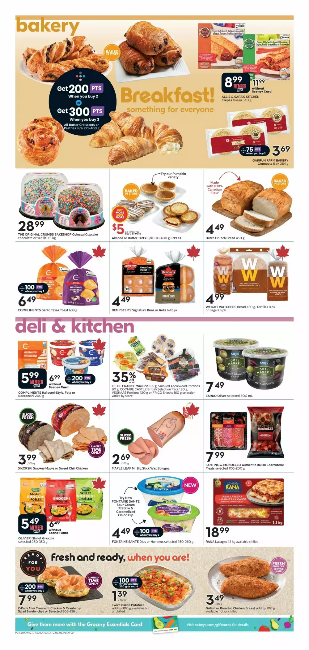 sobeys flyer atlantic october 29 november 4 6 695