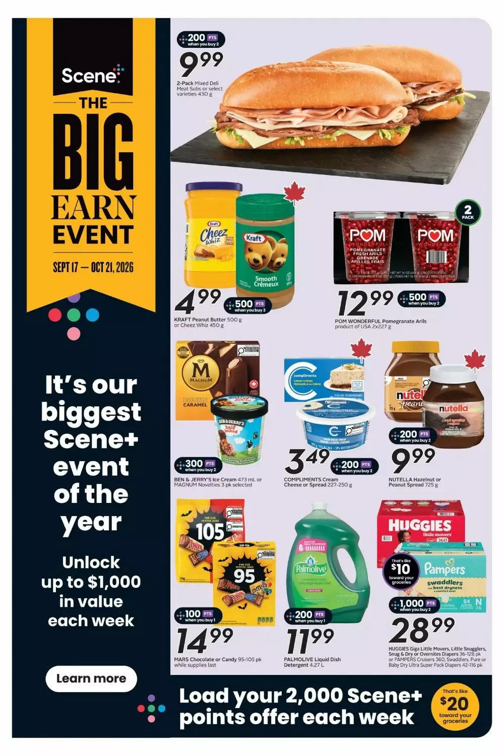 sobeys flyer on october 15 21 16 614
