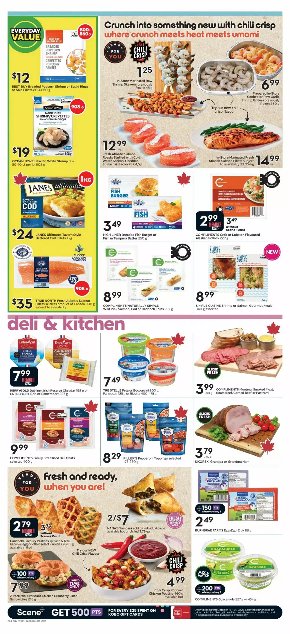 sobeys flyer on october 15 21 5 212