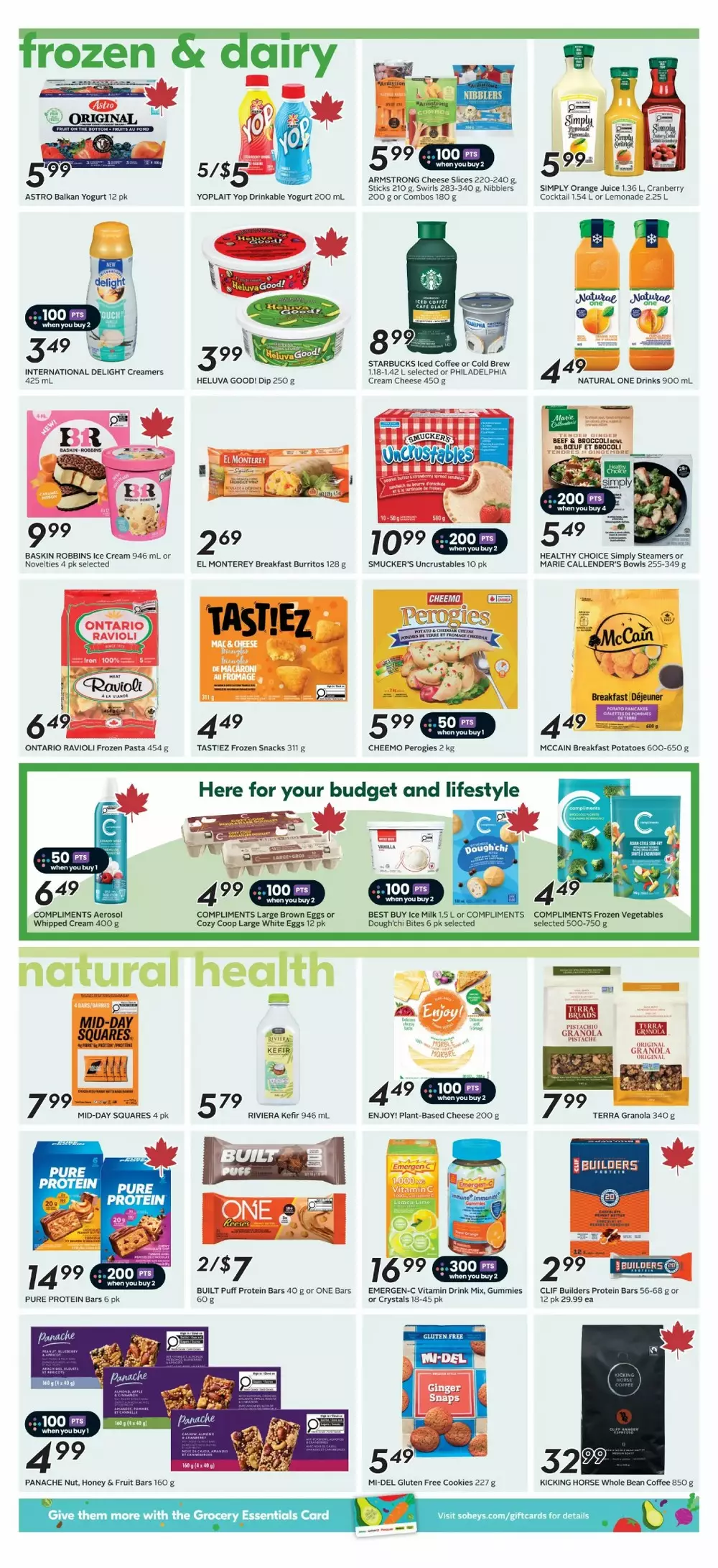 sobeys flyer on october 15 21 9 239