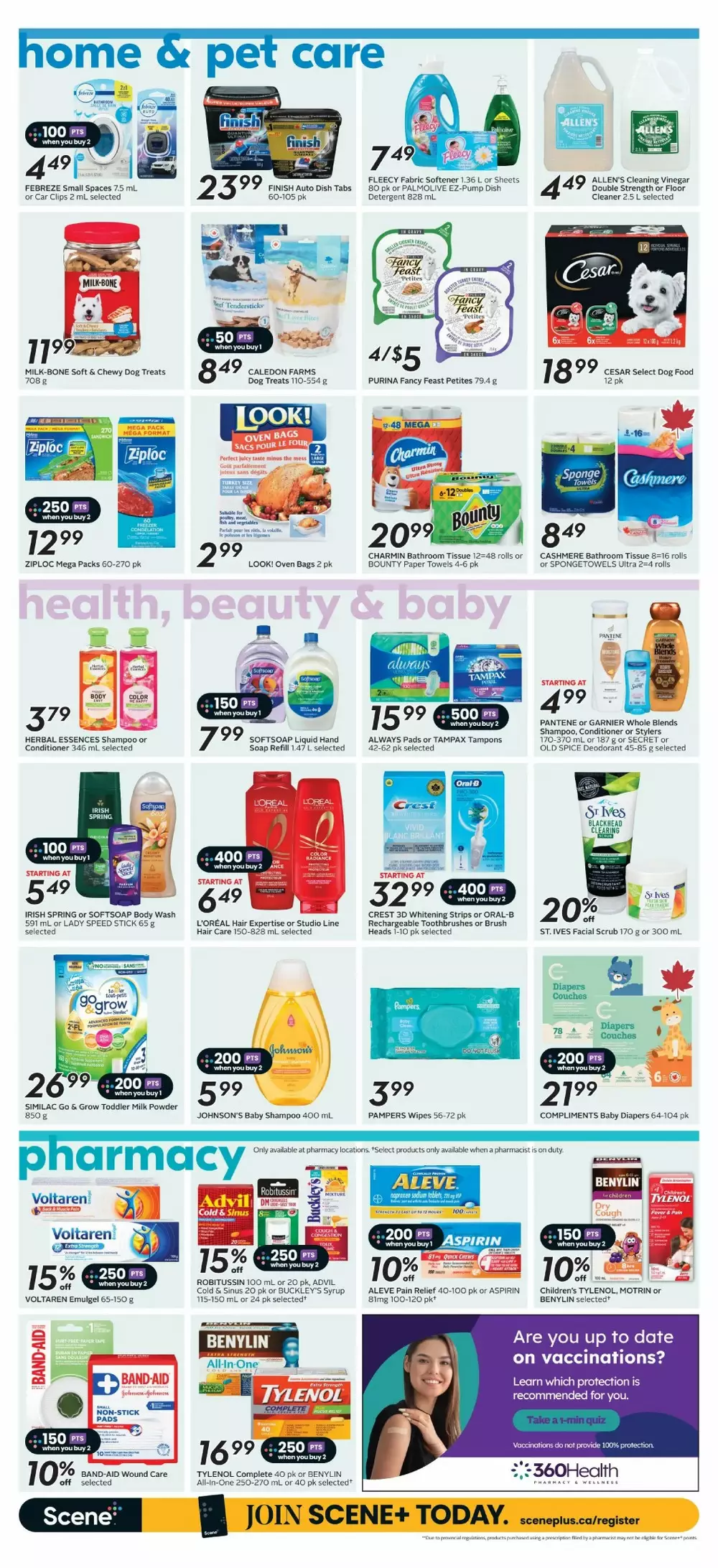 sobeys flyer on october 8 14 11 205
