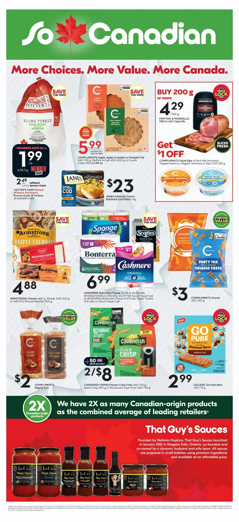 sobeys flyer on october 8 14 14 829